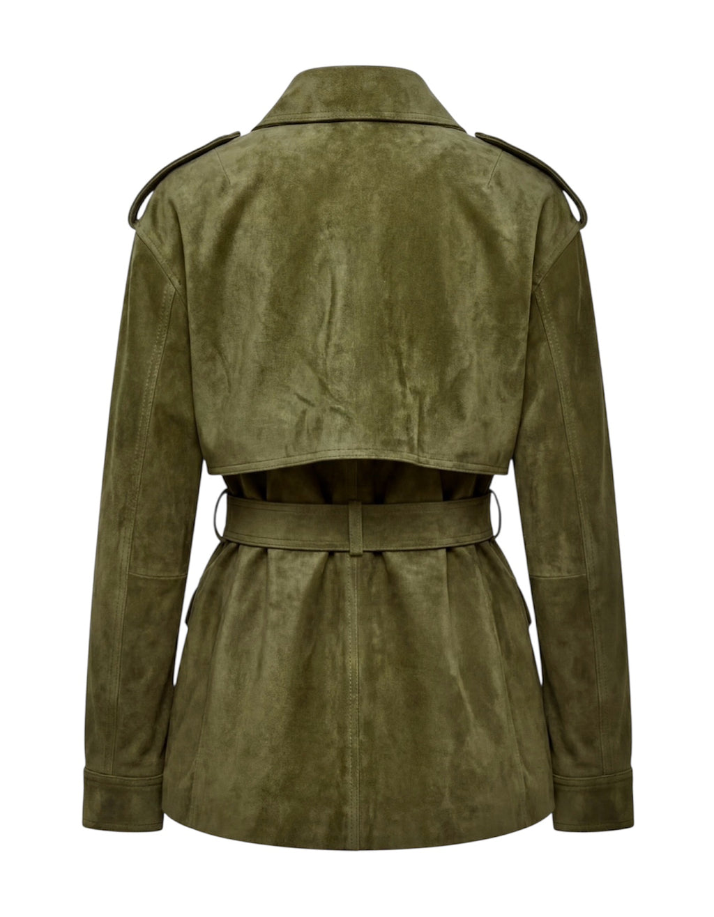 SUEDE SAFARI JACKET