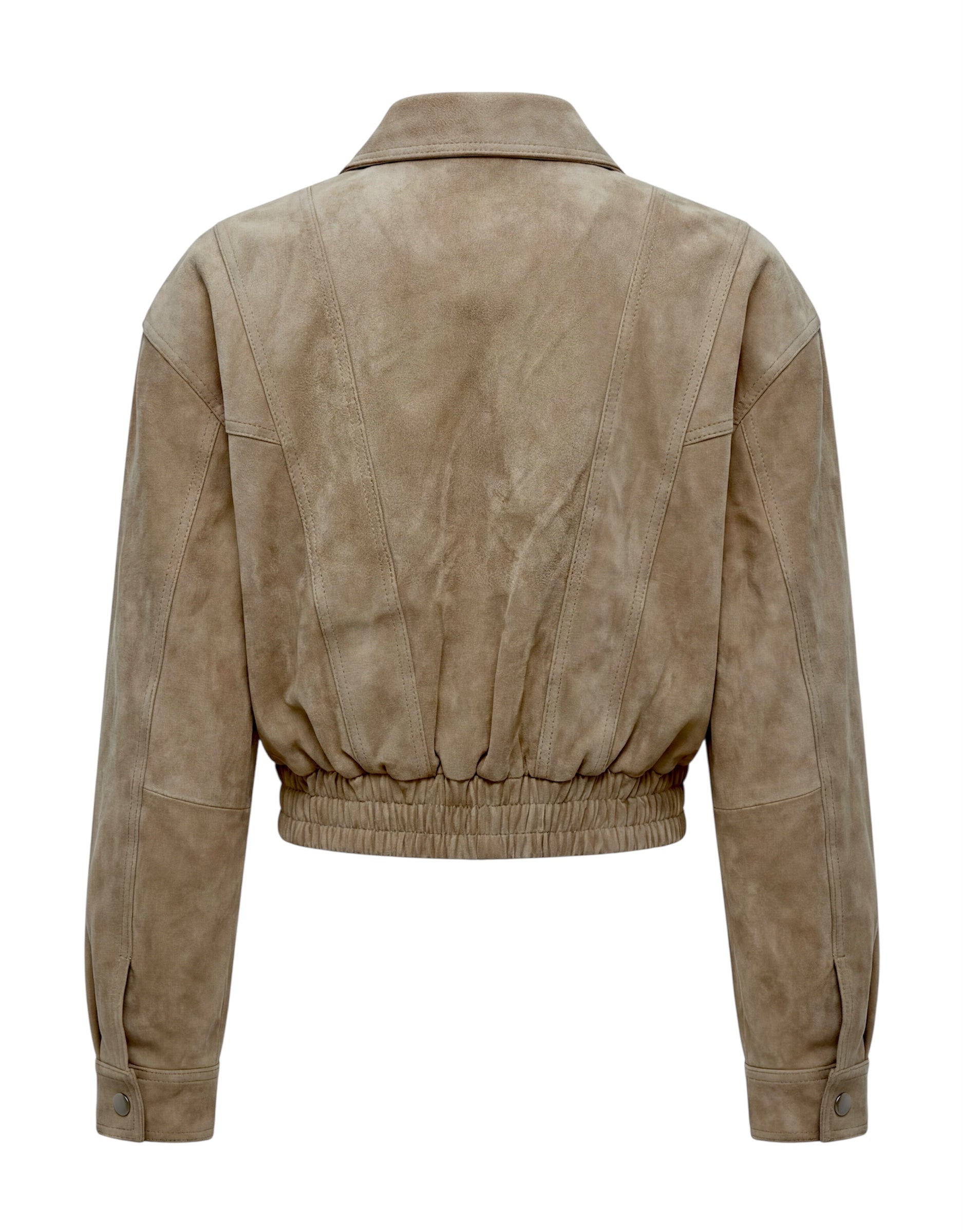 SUEDE BOMBER JACKET