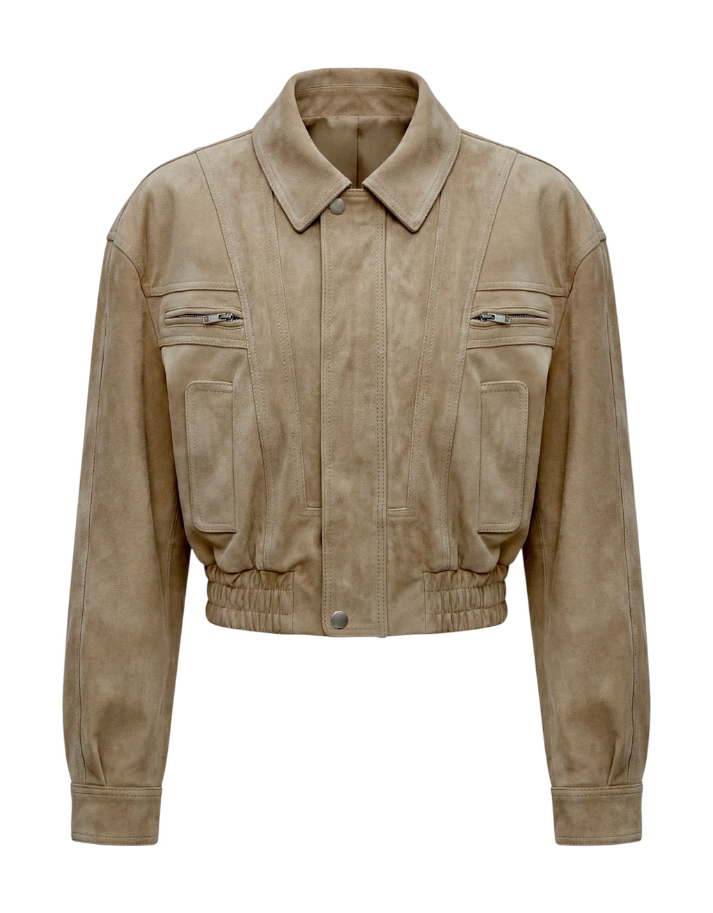SUEDE BOMBER JACKET